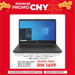 New Laptop HP 240 G6 4GB Intel Core I3 HDD 1T