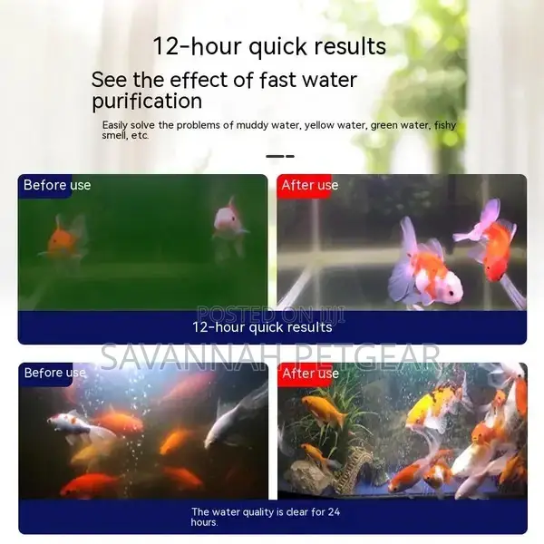 Aquarium Water Purifier,Quality Clarifier,Purification 300ml