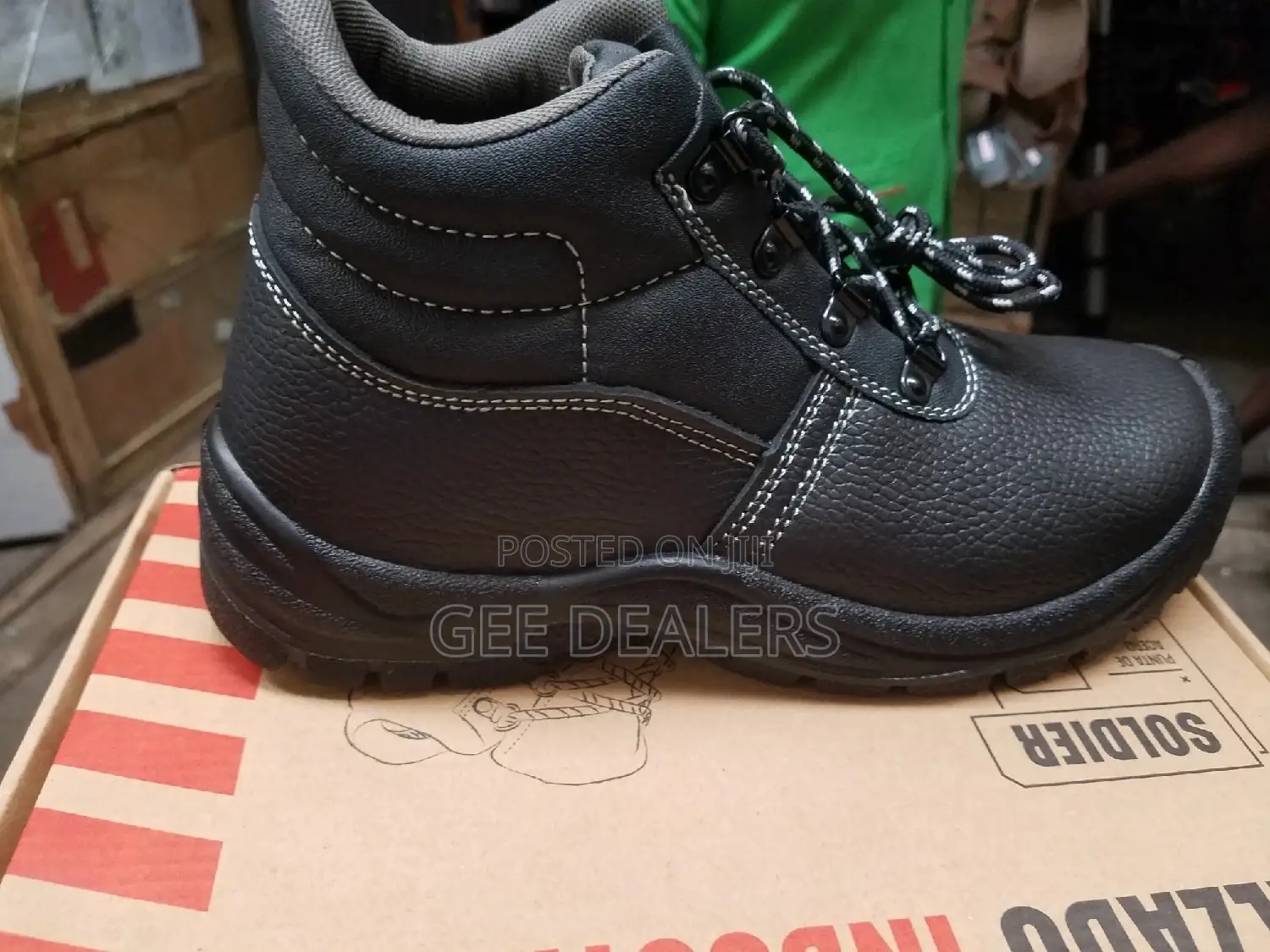 Unisex Heavy Duty Safety Boots
