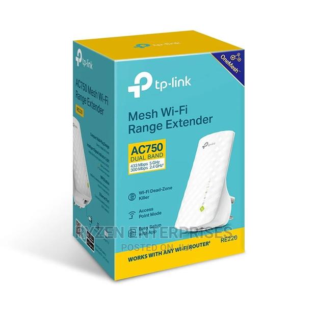 Tp-link Ac750 Wifi Range Extender -tl-re220 - main view