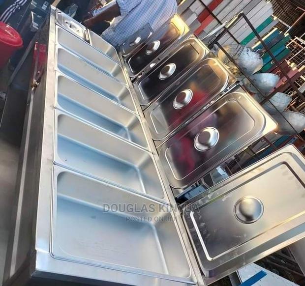 6p Bain Marine/Food Warmer Stainless Steel