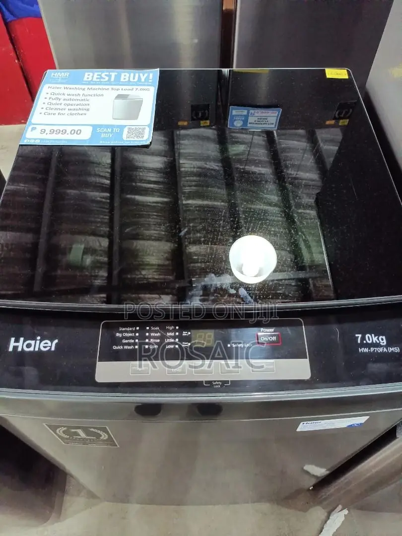 Haier 8 KGS Top Load Automatic Washing Machine