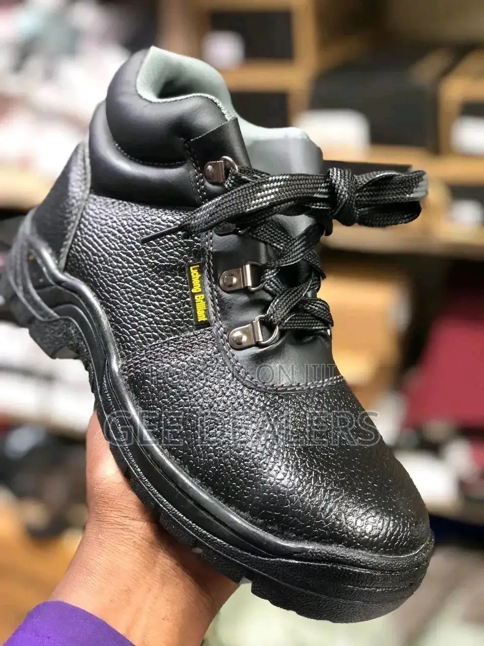 Unisex Steel Toed Heavy Duty Safety Boots