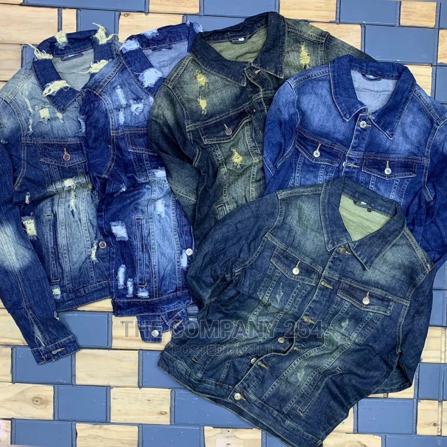Legit Quality Brand Designer Men's Smart Denim Jacket