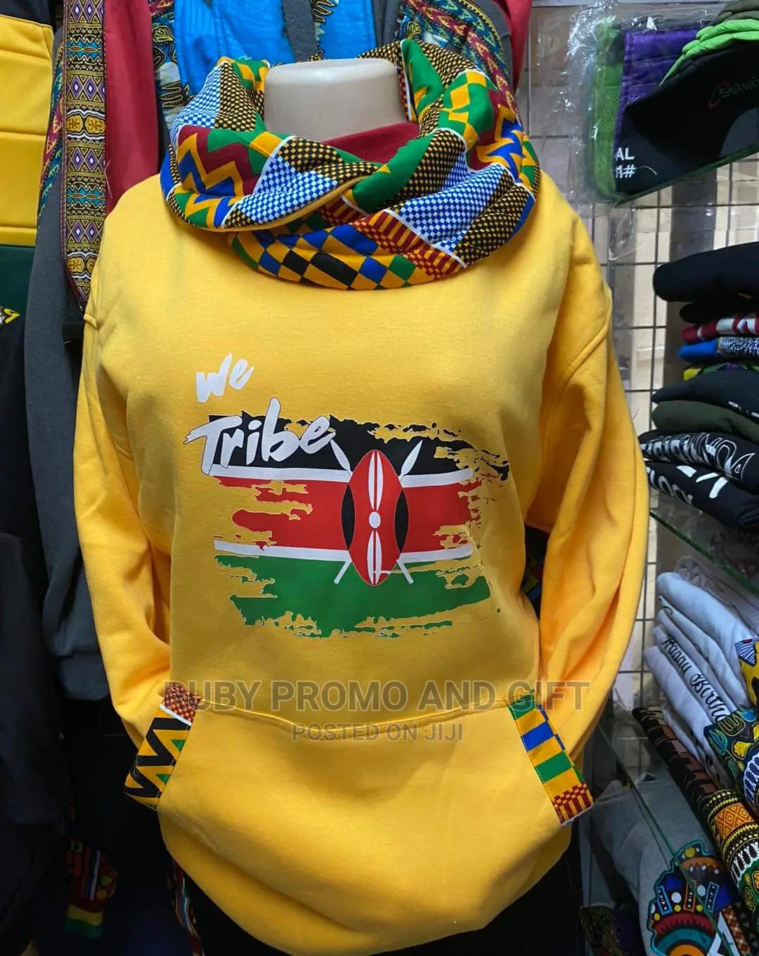 Super Warm Maasai Shuka Hooded Hoodies