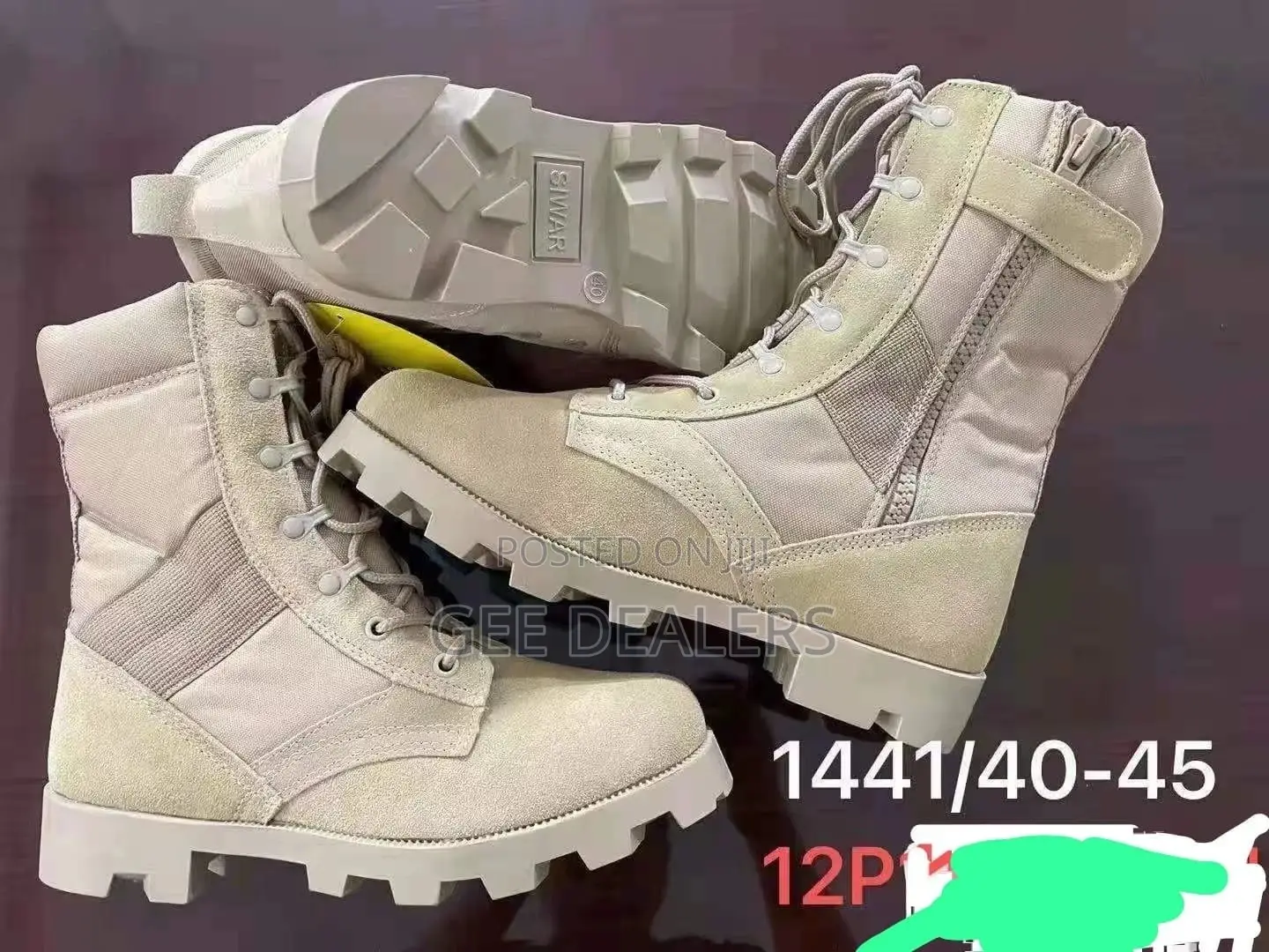 Desert Siwar Tactical Military Boots