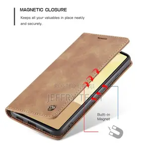Google Pixel 6 Retro Flip Leather Wallet Case Brown