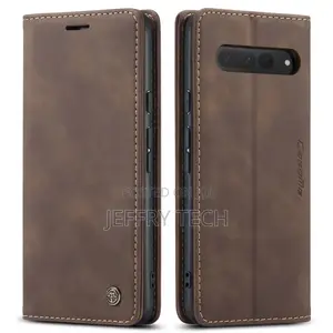 Google Pixel 7 Pro Retro Flip Leather Wallet Case Coffee