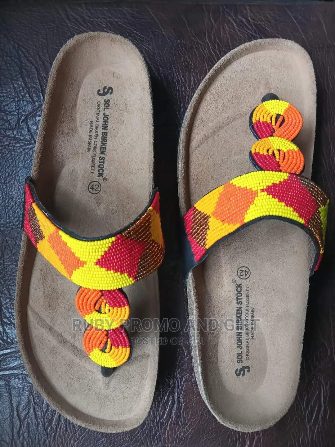 High Quality Maasai Beaded Sandals