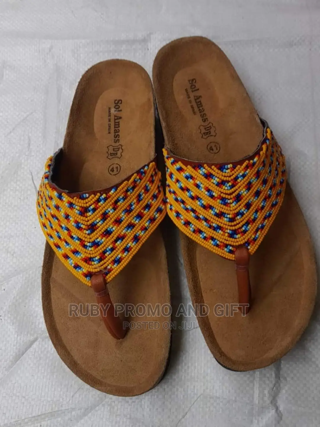 High Quality Maasai Beaded Sandals