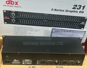 DBX 231 Dual Channel 31-Band Equalizer