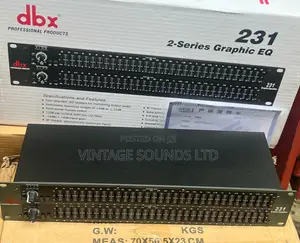 DBX 231 Dual Channel 31-Band Equalizer