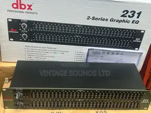 DBX 231 Dual Channel 31-Band Equalizer