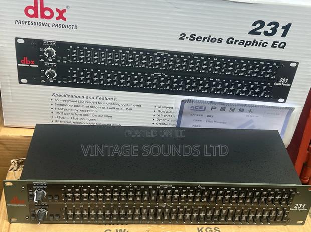 DBX 231 Dual Channel 31-Band Equalizer