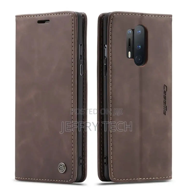 Oneplus 8 Pro Vintage Style Matte Texture Soft PU Leather Wa