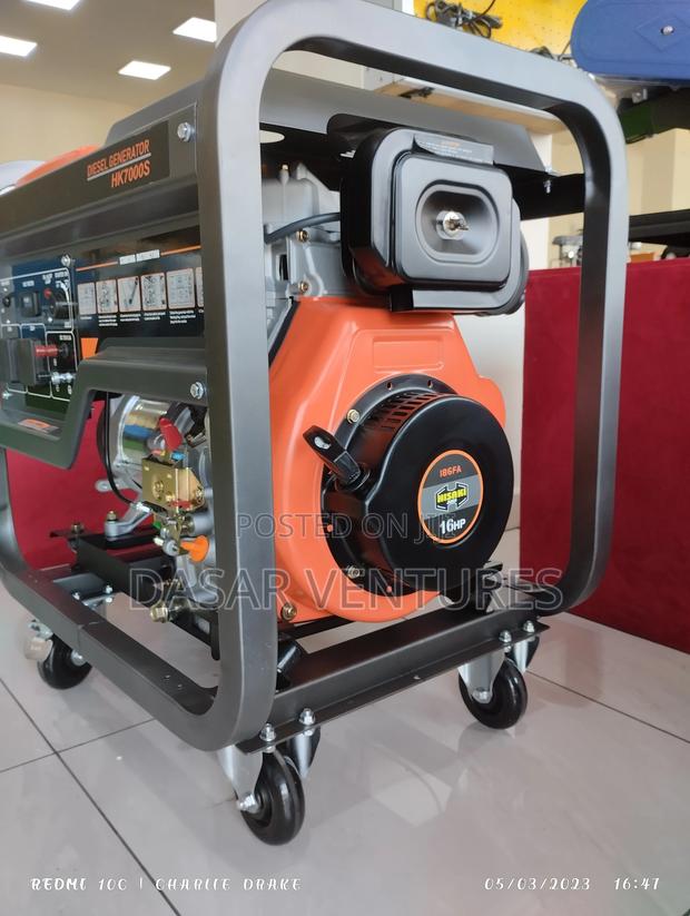Hisaki Generator Welder 7kva and 190 Amps