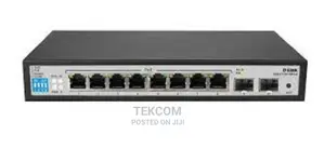 D-Link DGS-F1100-10PS 8-Port Poe Gigabit-Switch