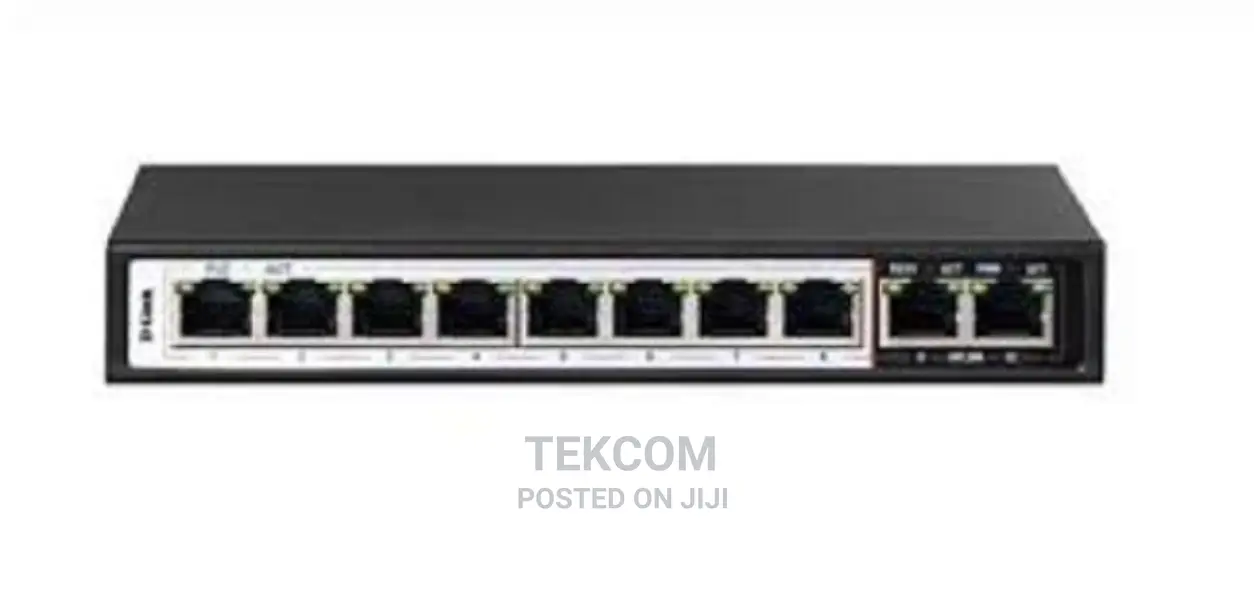 D-Link DGS-F1010P-E Unmanaged Poe Switch