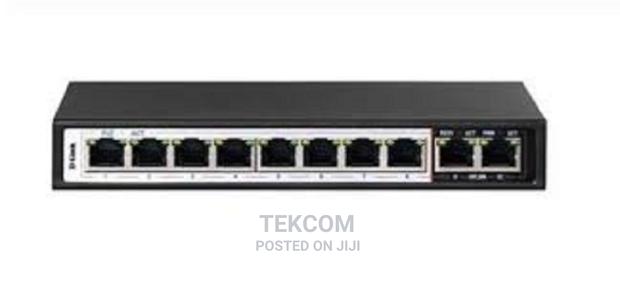 D-Link DGS-F1010P-E Unmanaged Poe Switch