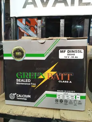 DIN55L Greenbatt Battery