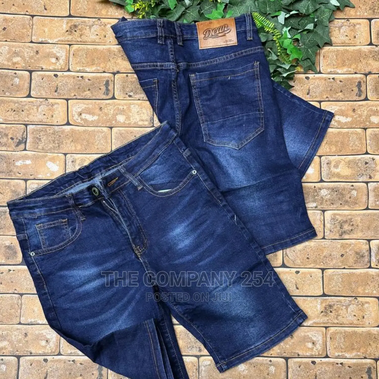Legit Quality Brand Designer Men's Smart Denim Shorts