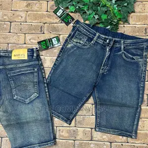 Legit Quality Brand Designer Men's Smart Denim Shorts