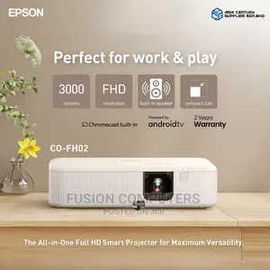 Epson Co-Fh02, 3000 Lumen 3lcd Smart Projector