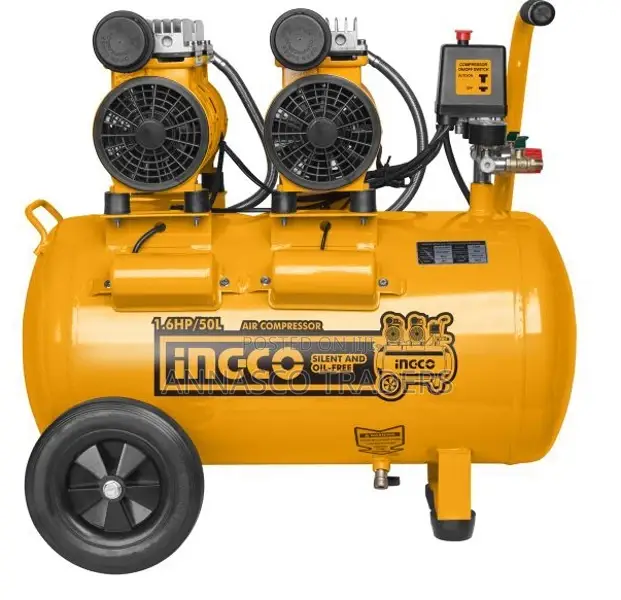 Ingco Silent and Oil Free Air Compressor 50L