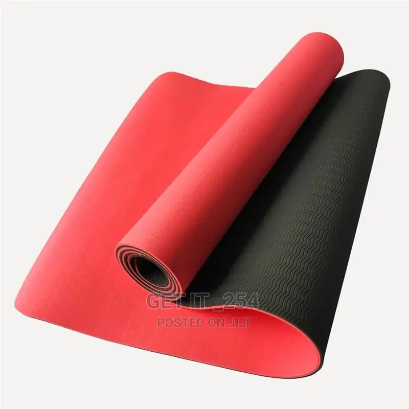 Tpe Double Colour Yoga Mats*
 ☆Thickness (8mm