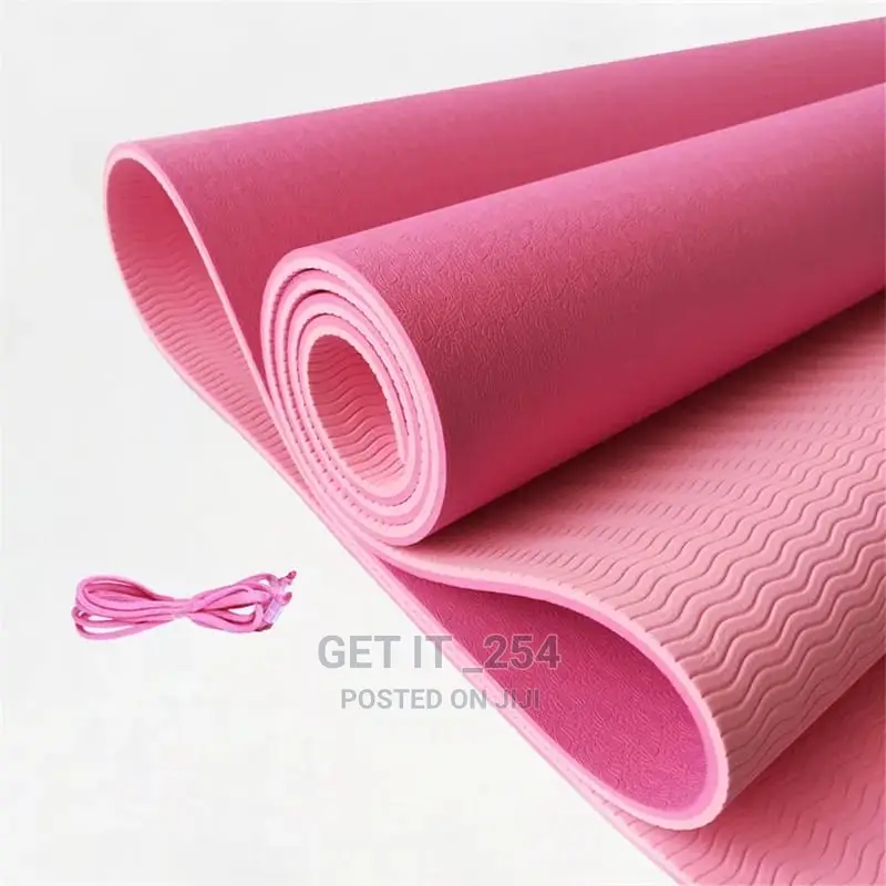 Tpe Double Colour Yoga Mats*
 ☆Thickness (8mm