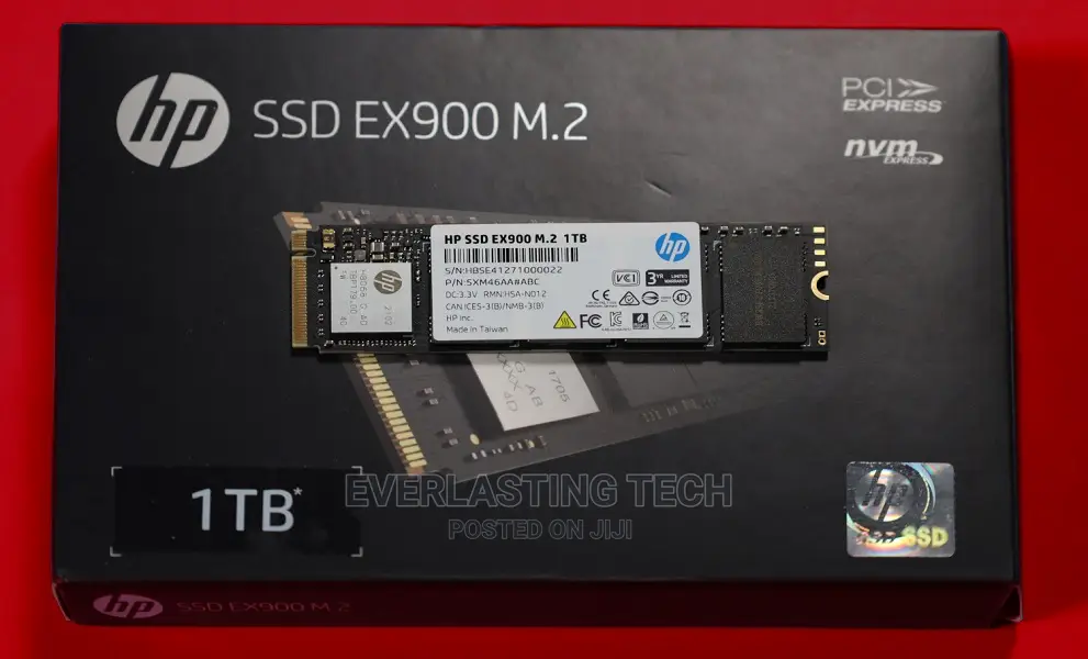 HP Ex900 Plus Internal SSD M.2 1tb