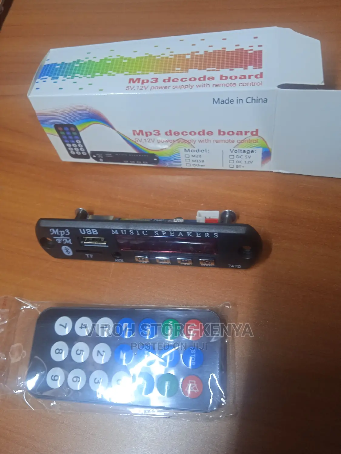 Simple DIY Bluetooth Module Music System Face
