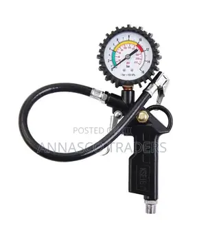 Tire Inflator With Gauge/Classic S With Long Hose