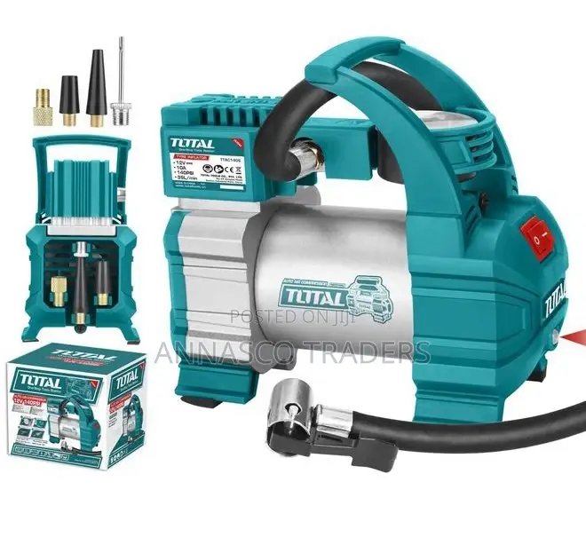TOTAL Auto Air Compressor 12v