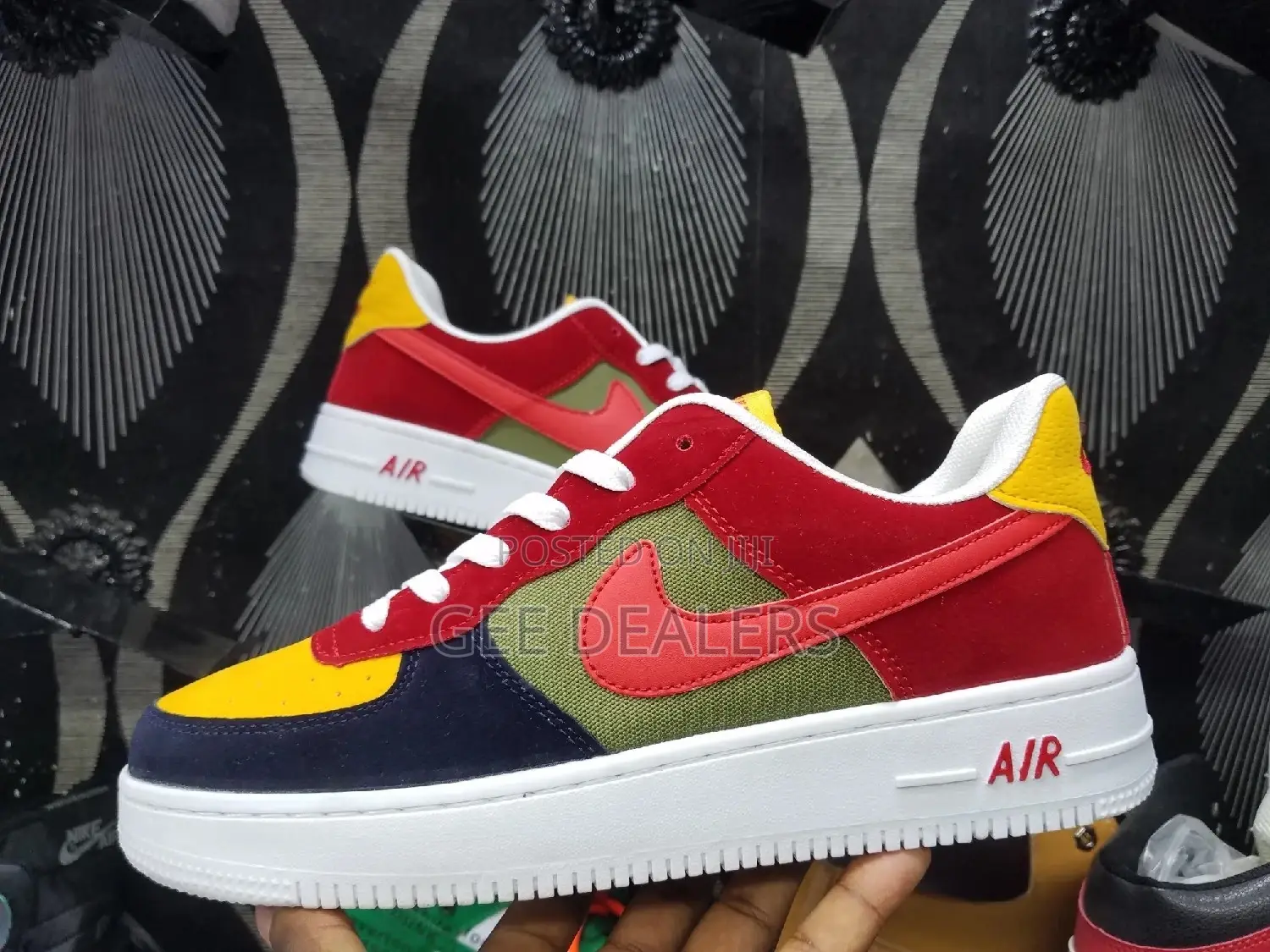 Customized Suede Airforce Shoes
