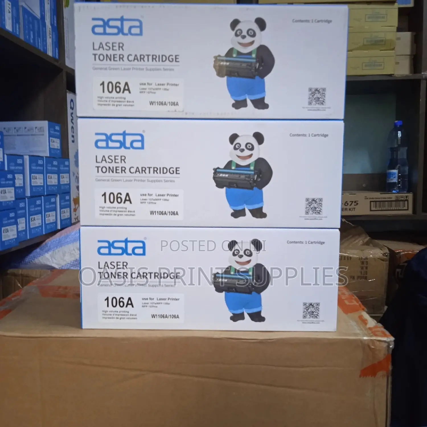 Hp 106 Black (W1106) Compatible Toner