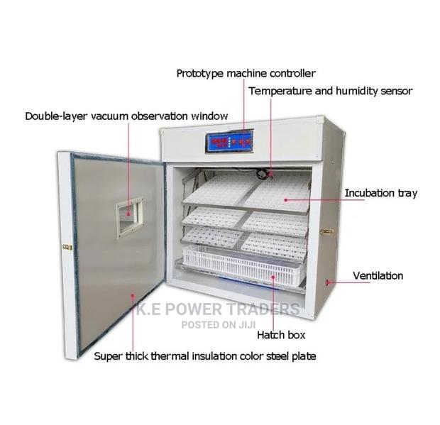 Automatic Rolling AC/DC 528 Egg Incubator