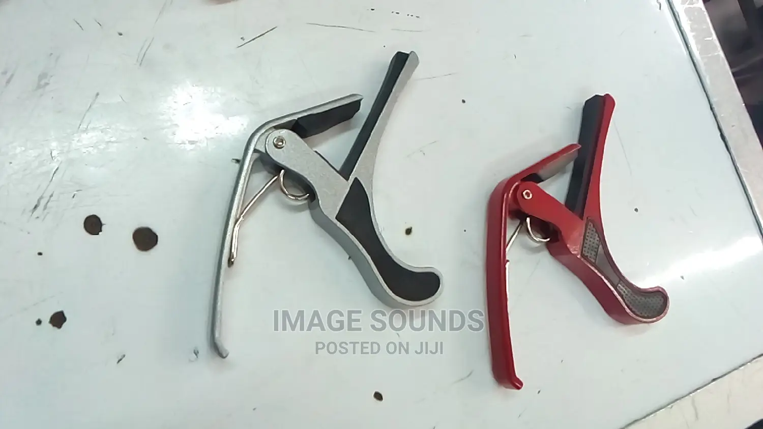 Guitar Capo, Red, Grey and Black