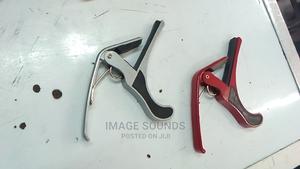 Guitar Capo, Red, Grey and Black - thumbnail 2