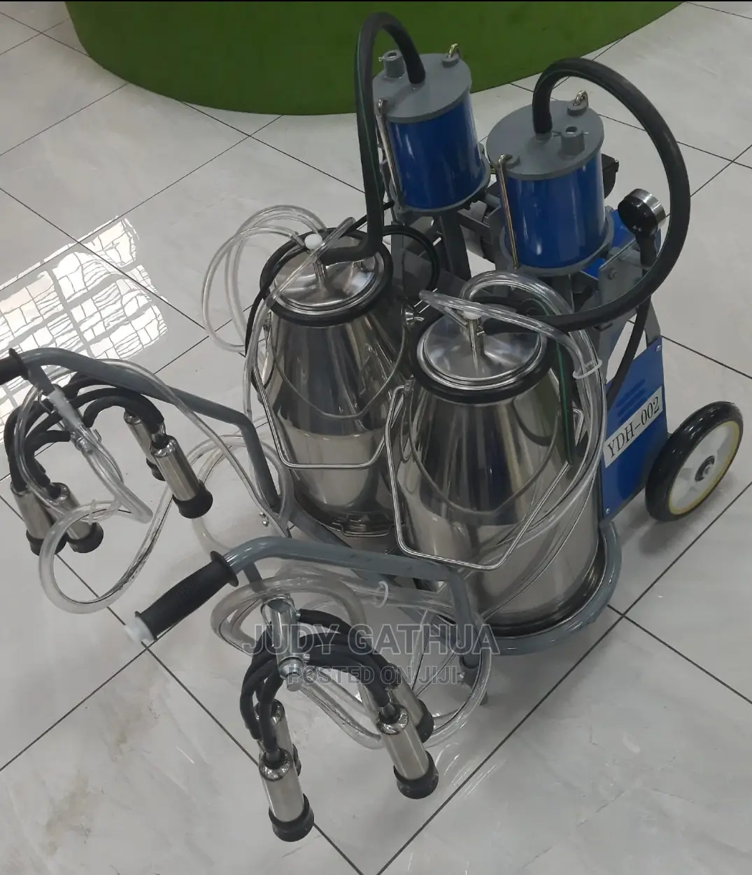 2 Cows Milking Machine