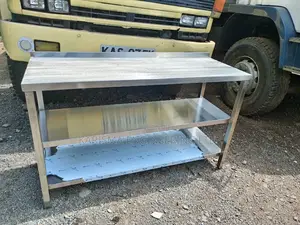 Kitchen Working Table Top With 2 Undershelves