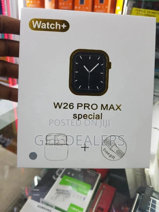 W26 Pro Max Smart Watch With Free Buds - thumbnail 2