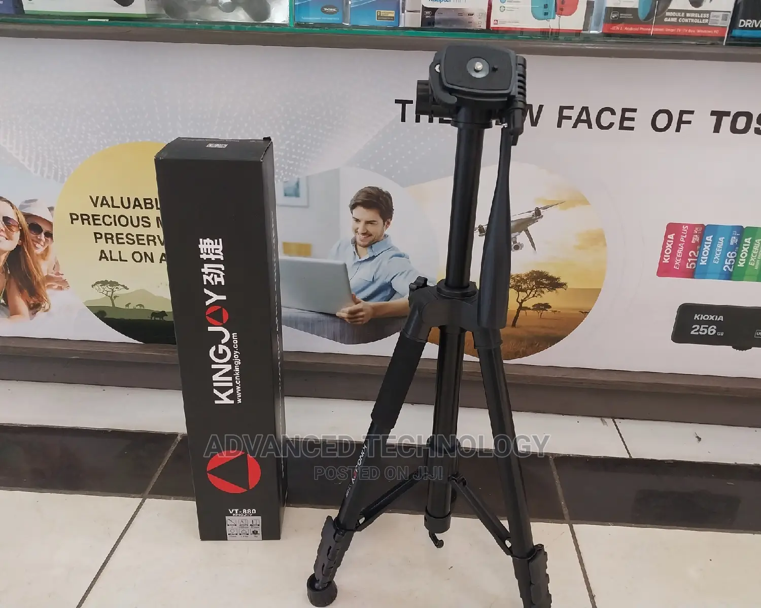 Kingjoy VT-880 2in1 Portable Tripod