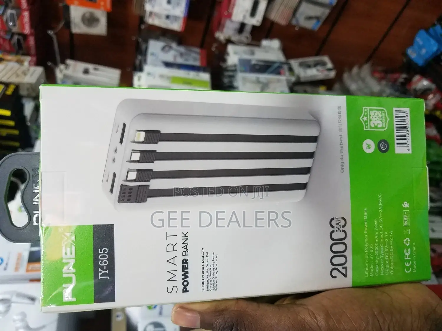 Original 20000mah Punex 4 Way Power Bank With Led Display
