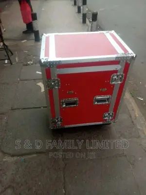 10U Amplifier Mounting Rack Flight Case