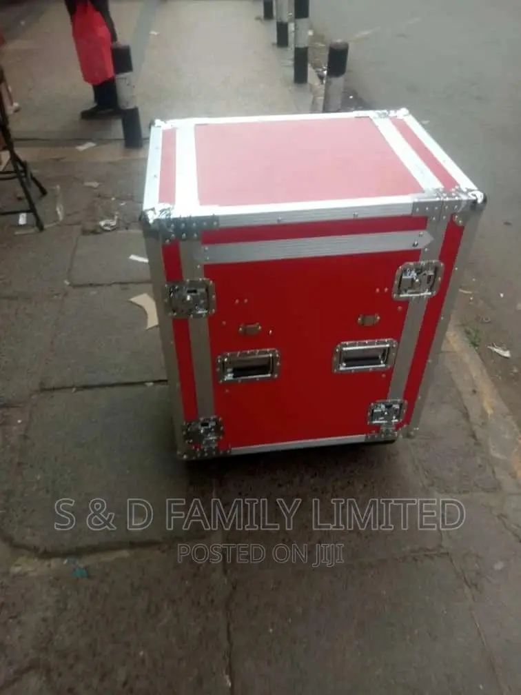 10U Amplifier Mounting Rack Flight Case