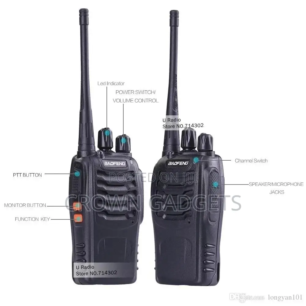 Two Way Walkie Talkies Baofeng