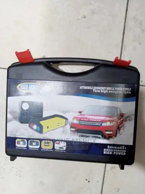 New High Capacity 4in 1 Potable Jumpstarter Kit.