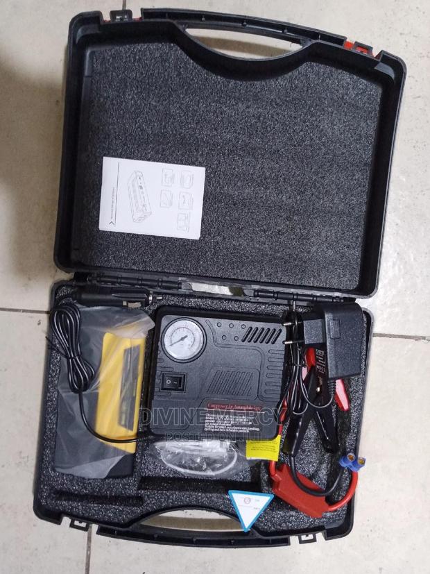 New High Capacity 4in 1 Potable Jumpstarter Kit. - thumbnail 2