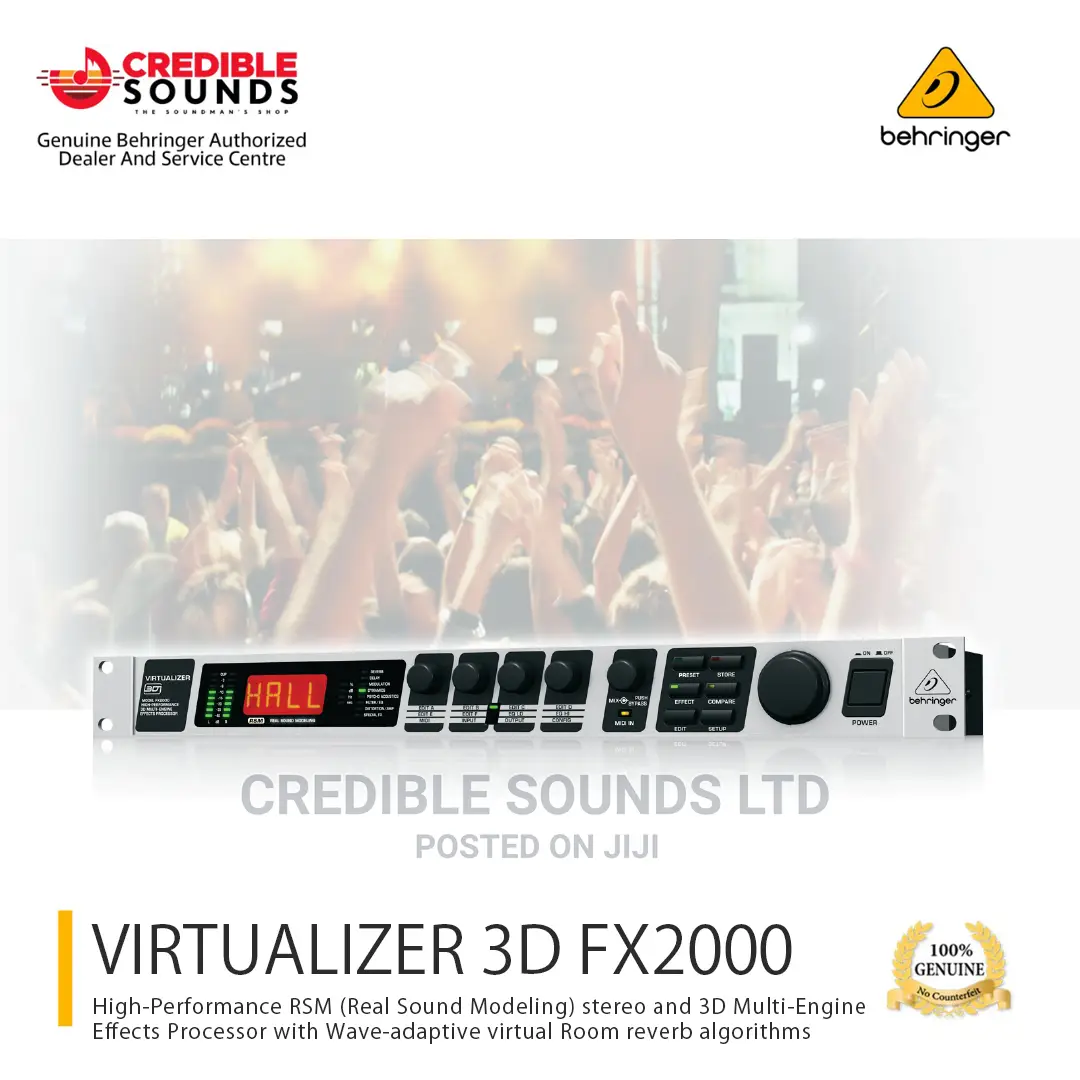 Behringer FX2000 HiPerformance 3D MultiEngine FX Processor in Nairobi
